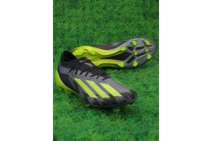 adidas X Crazyfast Injection.1 FG - Core Black/Team Solar Yellow/Grey Five