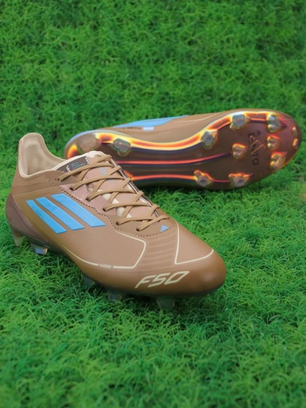 adidas F50 Messi X Bad Bunny Elite FG - Cardboard/Cream White/Bright Cyan