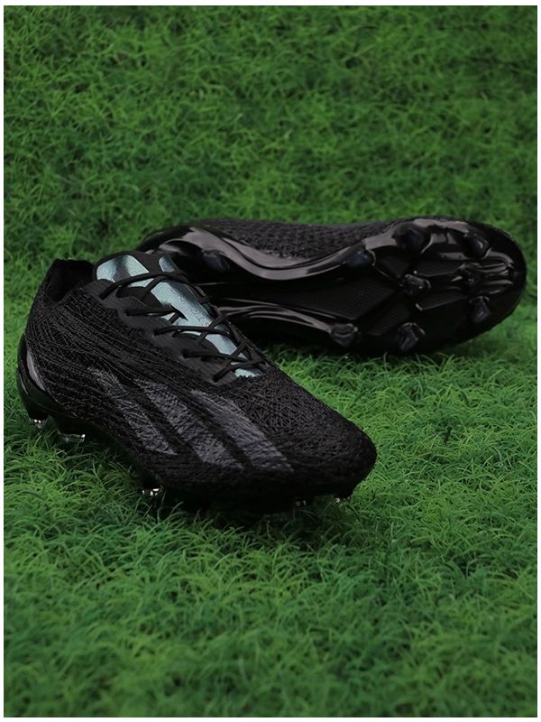 adidas X Crazyfast Strung+ FG - Black/Black